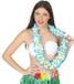 Atosa Hawaii guirlande - Mélange de couleurs tropicales bleu/blanc