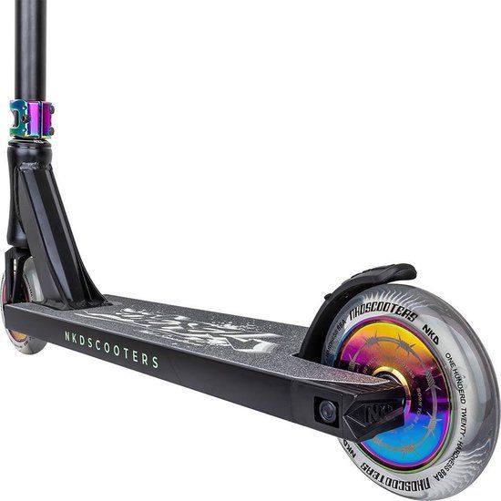 NKD Diesel Stuntstep Black-Neo | Stuntstep | Aluminium | Veelkleurig