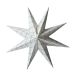 DBKD Suspension décorative Paper winter star Square blanc, grand, Ø19 cm