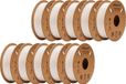 Icecat filament pour imprimante 3D, haute ténacité, résistance chimique, blanc, 10 kg