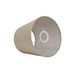 Watt & Veke Abat-jour droit basique, beige, Ø 20 cm
