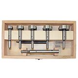 Multi Function Wave Cutter Set 11 stuks. Ø 25-30-35-40-50 mm in een houten cassette