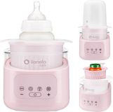 Lionelo ThermUP 4.0 Flessenwarmer – Met Unieke Uitneembare Container – 400W Snel Opwarmen – 6 Functies incl. Steriliseren & Ontdooien – Nachtlampje met 3 Standen – Touchscreen – Temperatuurregeling 25-100°C – Veilig & Hygiënisch Design