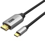 Watio Wave converter, USB-C naar HDMI-converter, 4K-resolutie, 2 m