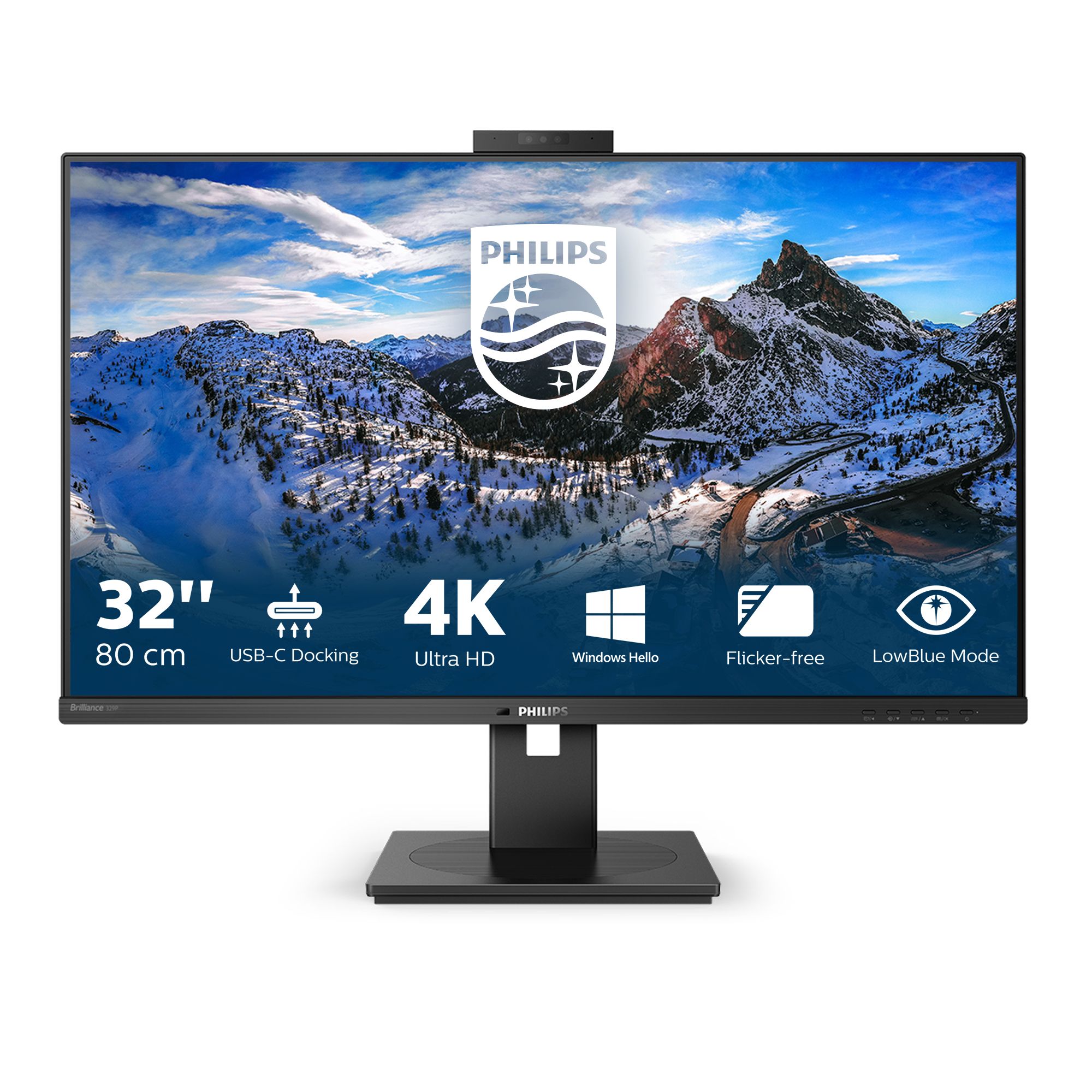 Philips 329P1H/00 - 31.5" 4K Ultra HD LED Monitor - Black