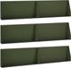 vidaXL Mur de soutènement - Acier - Vert olive - 600 x 40 x 12 cm