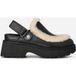 UGG® Esmee Leather Clog Black Size 38 Leather