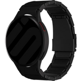 Strap-it Samsung Bracelet titane de luxe 'One push' Samsung Galaxy Watch 4 40mm (noir)