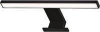 Briloner Dun - LED Spiegellamp - spiegelverlichting badkamer - neutral wit licht 4.000K - 5W - 500Lm - zwart - 30cm