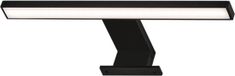Briloner Dun - LED Spiegellamp - spiegelverlichting badkamer - neutral wit licht 4.000K - 5W - 500Lm - zwart - 30cm