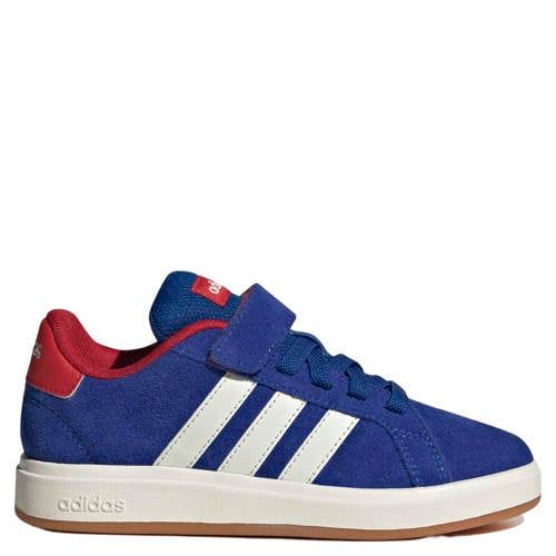 adidas Sportswear Grand Court 00's leren sneakers - blauw/ecru