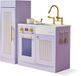 Teamson Kids Chester Houten Speelkeuken Met Accessoires - Rollenspel Speelgoed - Paars