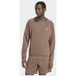 ADIDAS ORIGINALS Sweatshirt 'Trefoil Essentials' mokka / wit