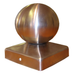Waelbers Paalornament 91mm met kogel KOPER - 25 Stuk(s) - 42013KR.09