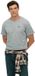 Superdry Essentials Relaxed T-shirt Heren XL Katoen Ronde hals Korte mouw Effen Casual Loose Fit Washed Denim