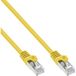 Inline F/UTP Cat5e Netwerkkabel - 0.5 m - Geel