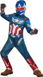 Rubies Superhelden Verkleedpakje Kind Captain America Brave New World Deluxe Maat 146/152