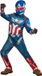 Rubies Superhelden Verkleedpakje Kind Captain America Brave New World Deluxe Maat 146/152