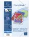 Exacompta 25x Elastomap 3 kleppen polypropyleen Ondoorschijnend Krea Cover - A4 - Wit