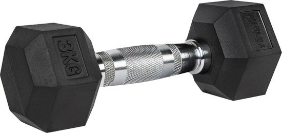 VirtuFit Hexa Dumbbell Pro - Gewichten - Fitness - 3 kg - Per Stuk