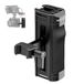 NEEWER Lichte NATO-rig handgreep voor camerakooi en gevormde siliconen handgreep, NATO-klem 1/4 inch ColdShoe, verticale aanpassing, compatibel met SmallRig Neewer kooi, CA068H