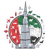 Iconic Puzzles Burj Khalifa 100% eco-duurzame houten puzzel maat S 150 stukjes