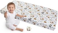 Medi Partners Hoeslaken voor een Babybedje 60x120 cm 100% Katoenen babybeddengoed kindermatras slaapzak