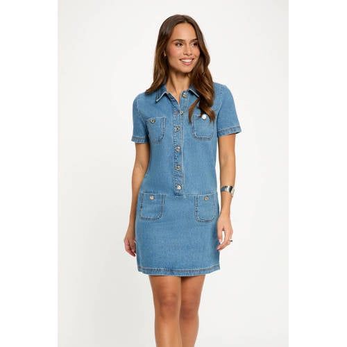 Morgan Morgan spijkerjurk medium blue denim