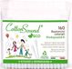 COTTON SOUND Eco-tas met katoenen sticks, 1 pak x 160 stuks, milieuvriendelijke en biologisch afbreekbare wattenstaafjes, 100% puur hydrofiel katoen, composteerbare zak, gemaakt in Italië