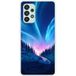 Tombee de nuit Bedrukt siliconen hoesje compatibel met Samsung Galaxy A73 5G