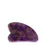 Crystallove Gua Sha Amethyst - Gezichtsmassagesteen - Paars