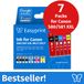 Easyprint Cartouches d'encre pour Canon 580/581 XXL, multipack (BK/BK/C/M/Y), 7 pièces