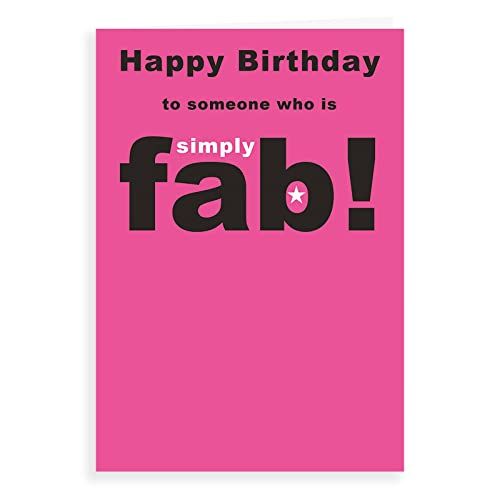 Humor Grappige Verjaardagskaart Gewoon fantastisch - 7 x 5 inch - Regal Publishing