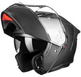 Casque rabattable avec double visière pour une protection optimale
