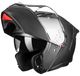 Casque rabattable avec double visière pour une protection optimale
