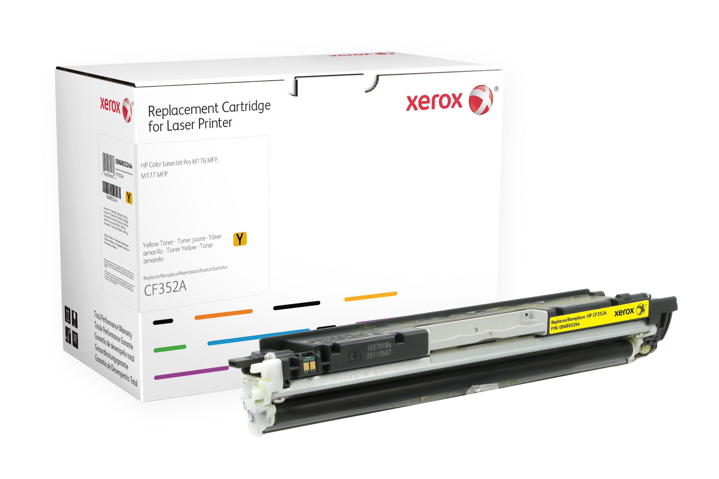 Xerox Toner Cartridge - Yellow - Compatible with HP Colour LaserJet Pro M176 MFP, M177 MFP