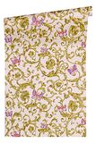 A.S. Création Versace Behang Barokbehang Vliesbehang 10.05 m x 0.70 m Roze Groen Goud Gemaakt in duitsland 343254 34325-4