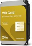 Western Digital Gold Enterprise HDD - 24TB - 3.5 inch - 7200 RPM - 512MB Cache - SATA III - WD242KRYZ