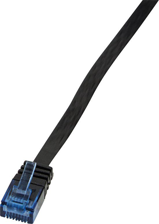 LogiLink 7.5m Cat.5e U/UTP netwerkkabel Zwart