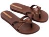 Ipanema Kirei Chique Fem teenslippers voor dames, Bruin, 41/42 EU