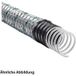 Flexa Airflex-kuw-edu Spiralschutzschlauch PVC Mantel Mit Stahldrahtgeflecht Ad 27,0mm, Id 20,0mm Mindestbiegeradius Bewegt 75,0mm - 1 Meter