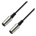 Adam Hall Cables K3MIDI0300BLK-5 Serie 3 Star MIDI-kabel, 3 m, 5-punten, zwart