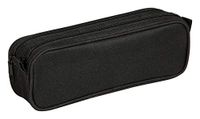 Clairefontaine 420024C - Grote Rechthoekige Schooletui 23x7x8cm, Zwart