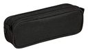 Clairefontaine 420024C - Grote Rechthoekige Schooletui 23x7x8cm, Zwart