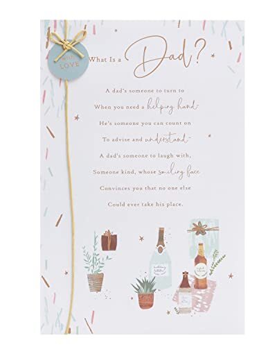 UK Greetings UK Greetings Vaderdagkaart voor papa met envelop - Heartfelt Design