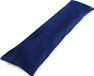 Unyqoos® Zijslaapkussen, 145 x 40 cm, Lichaamskussen, Fluweel, Polyester, Donkerblauw