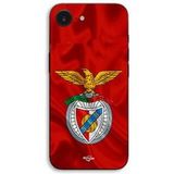 Maniacase iPhone 17-hoesje SLB Benfica rode achtergrond