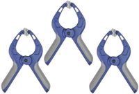 Benson Zeilklemmen - 3 stuks - Kunststof - Blauw - 35 x 90 mm