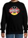 Bellatio Decorations Have fear Germany is here sweater met sterren embleem in de kleuren van de Duitse vlag - zwart - kids - Duitsland supporter / Duits elftal fan trui / EK / WK / kleding 152/164