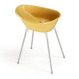 OKBABY Bella set - babybadje met badstandaard voor baby's van 0-12 maanden - geel